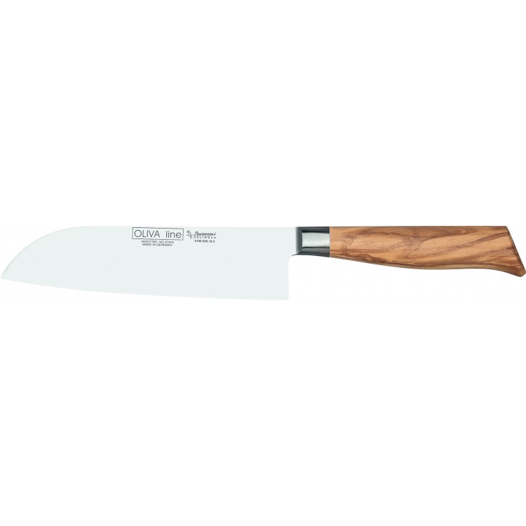 Nůž BURGVOGEL 6100.926.18.0 SANTOKU - Oliva Line - 18 cm