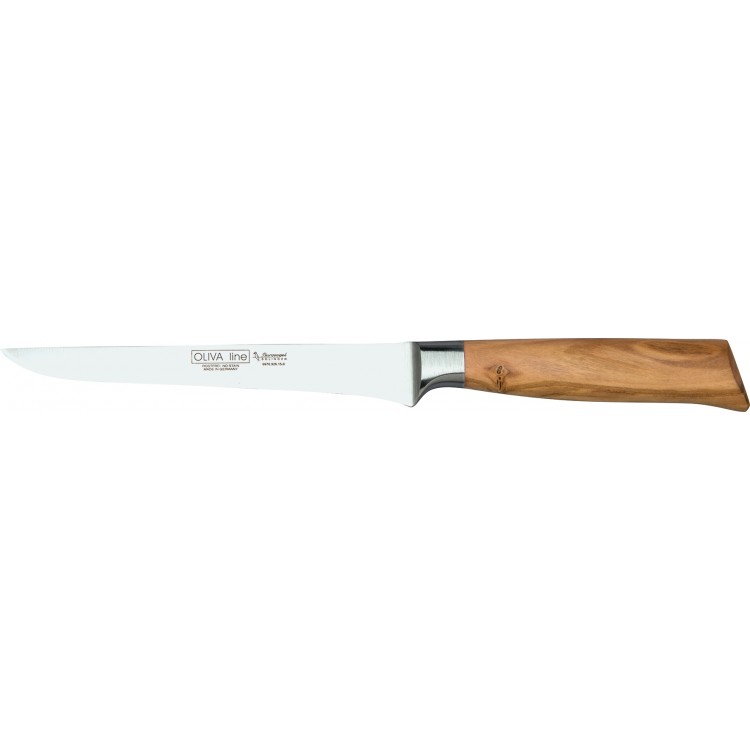 Nůž BURGVOGEL 6970.926.15.0 - Oliva Line - 15 cm - vykošťovací, flexibilní