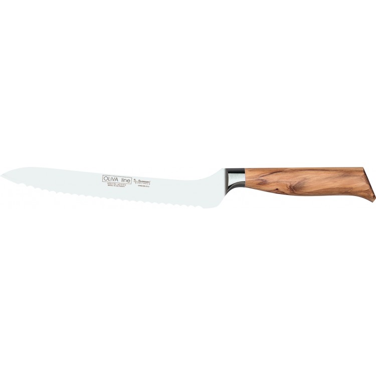 Nůž BURGVOGEL 6440.926.20.2 - Oliva Line - 20 cm - na pečivo
