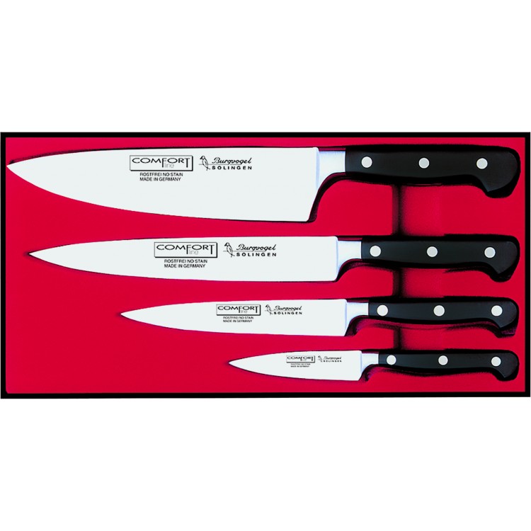 Souprava nožů BURGVOGEL Solingen 9340.911.00.0 Comfort Line - 4 dílná