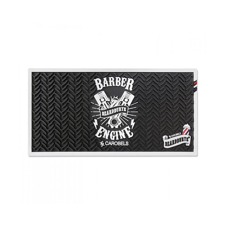 Gumová pracovní podložka pro barbery Beardburys