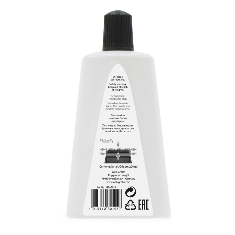Olej MOSER 1854-7935 na stříhací hlavice