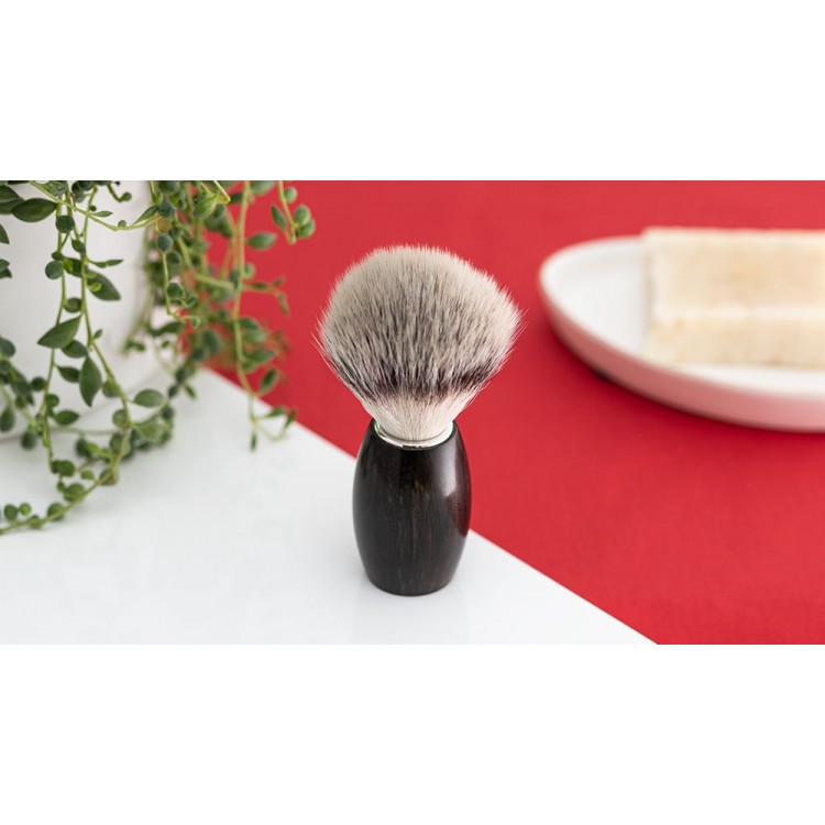 Holicí štětka DOVO Solingen 918 218 - eben / umělý vlas