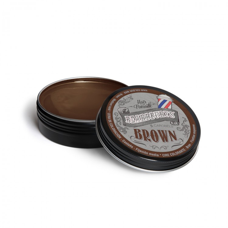 BEARDBURYS Color Brown - pomáda na vlasy - 100 ml