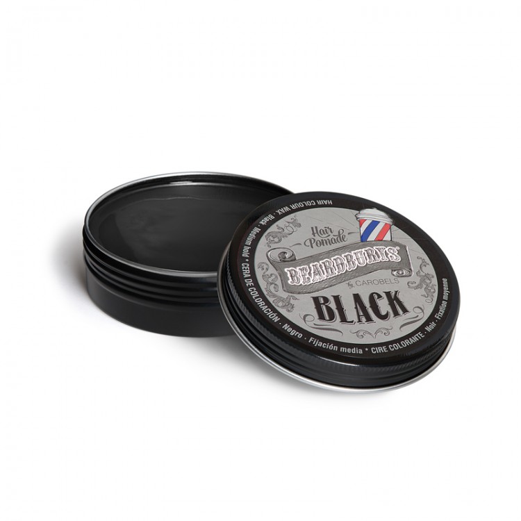 BEARDBURYS Color Black - pomáda na vlasy - 100 ml