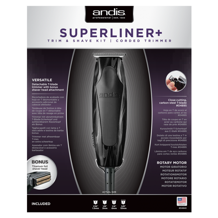 ANDIS 04840 SuperLiner+ RT-1