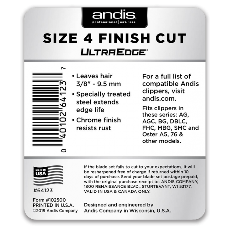 Střihací hlavice ANDIS 64123 - #4FC