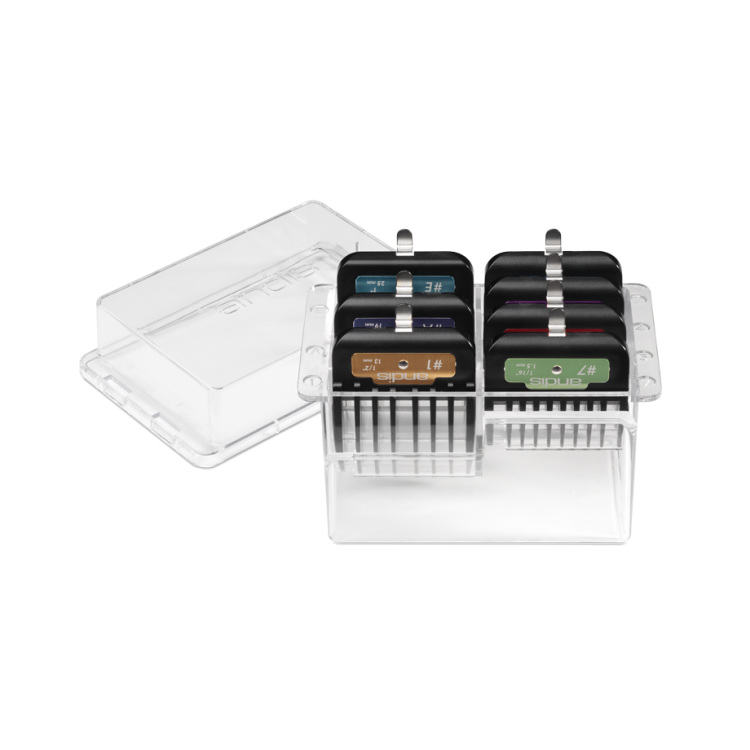 Přídavné hřebeny ANDIS 24625 AG Color - Set 7 ks