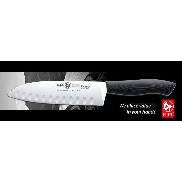 Nůž ICEL 221.DR85.18 DOURO Gourmet - SANTOKU 18 cm