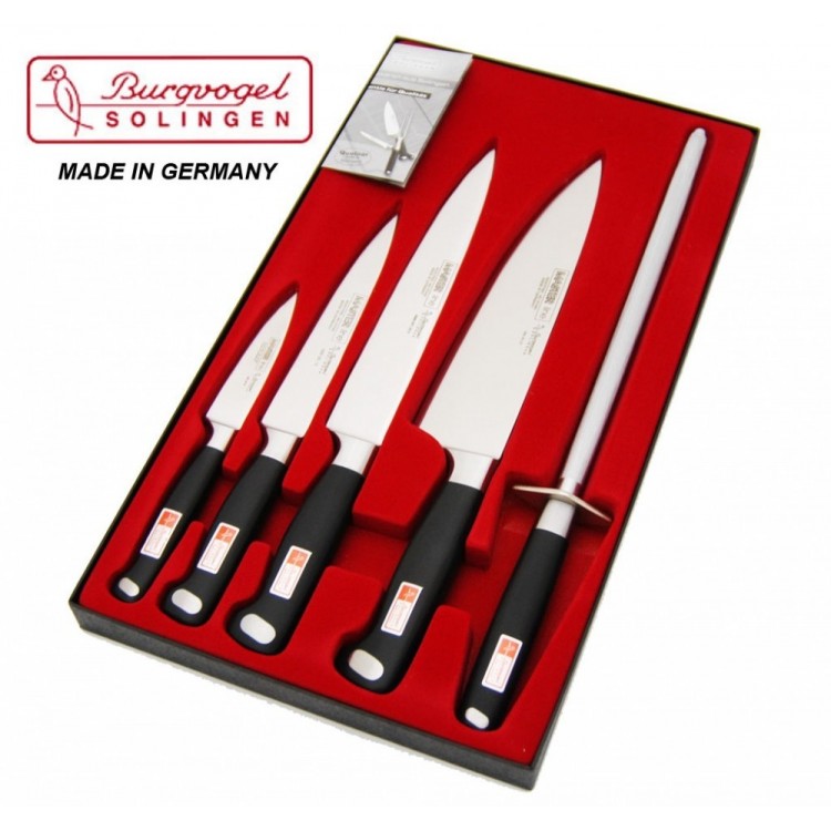 Souprava nožů BURGVOGEL Solingen 9500.951.00.0 Master Line - 5 dílná