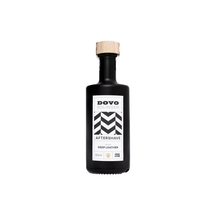 Set DOVO A513 Deep Leather - Exkluzivní holicí mýdlo + voda po holení