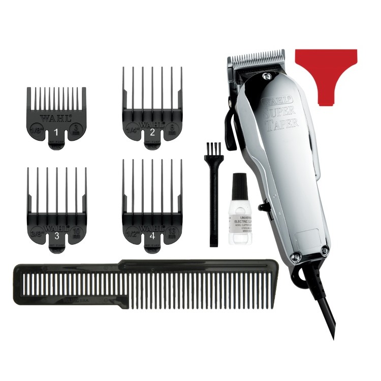 WAHL 08463-316H Chrome Super Taper