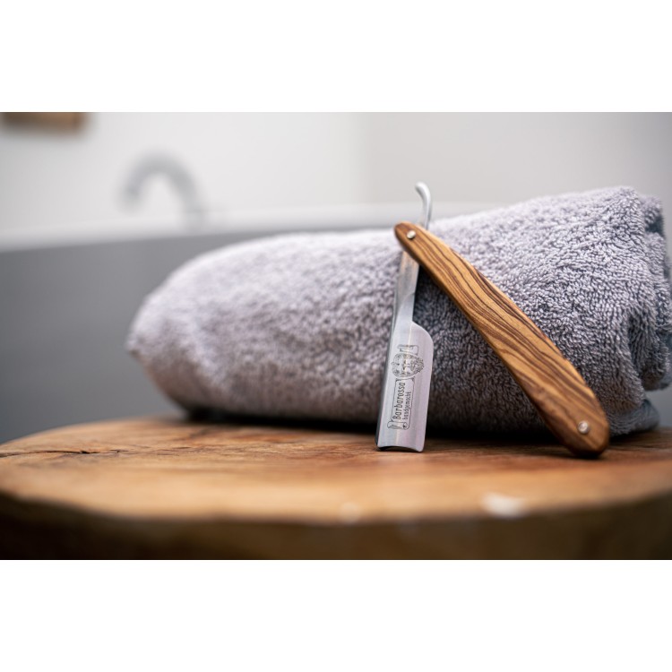 Břitva DOVO Solingen 10580026 N - Barbarossa - oliva