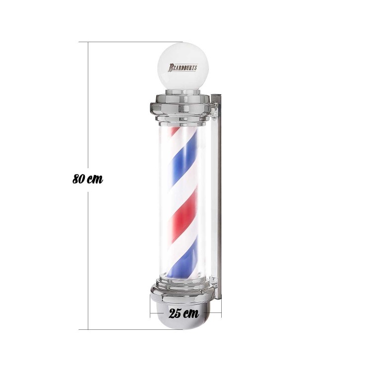 Světelná barber reklama BEARDBURYS