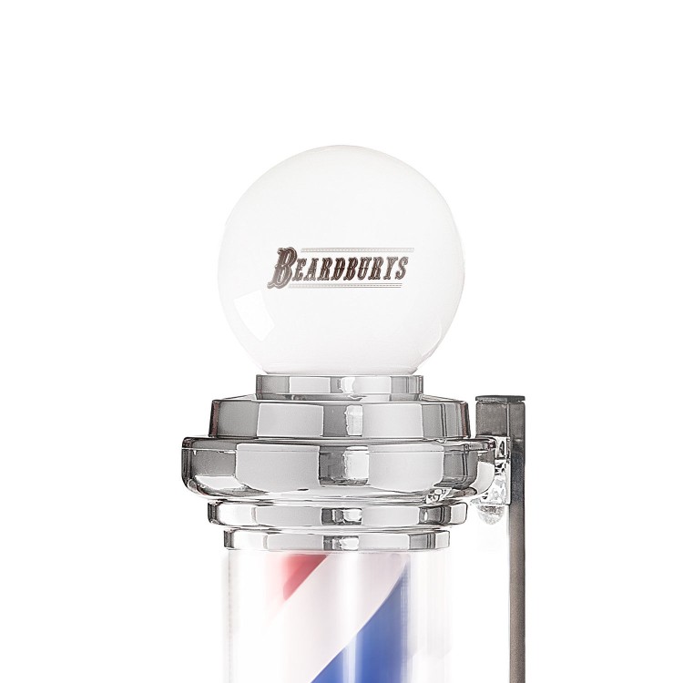 Světelná barber reklama BEARDBURYS