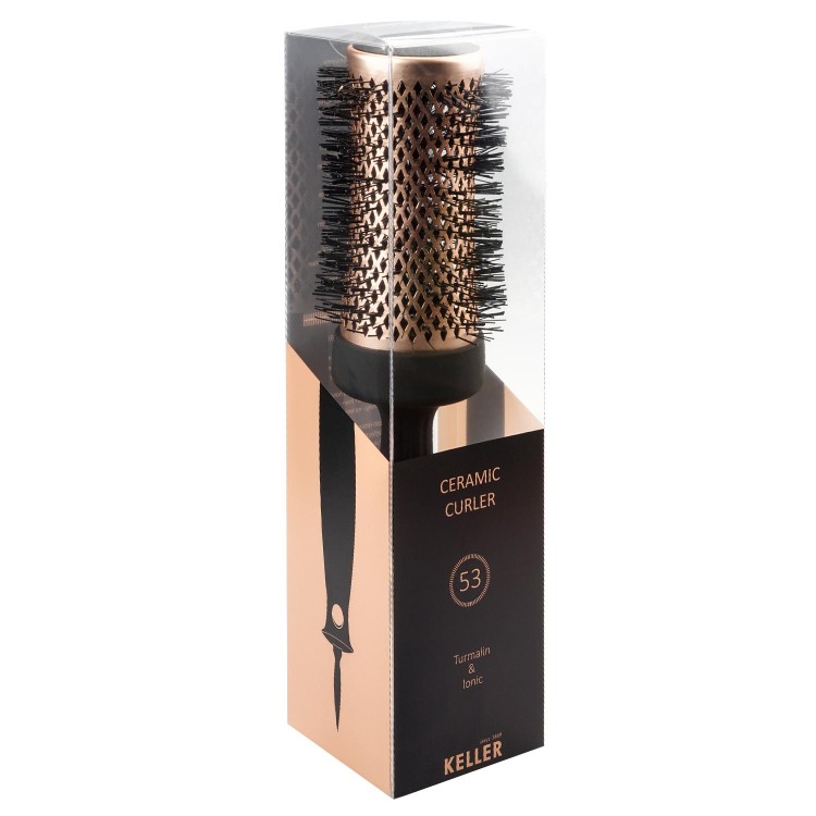 Kartáč KELLER Cooper Hot Curler 546 53 77 - 53 mm