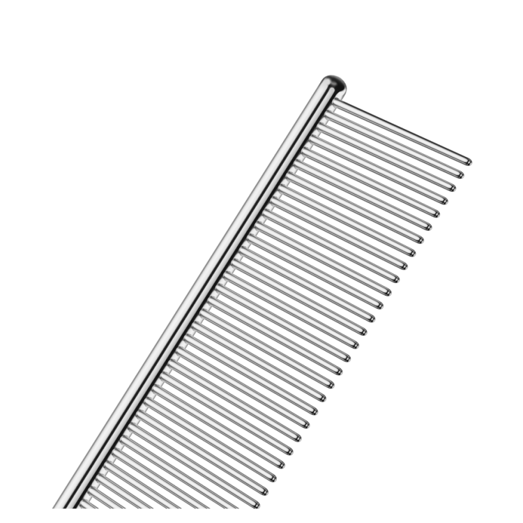 Kovový hřeben ANDIS 68550 na srst - jednostranný - 18 cm