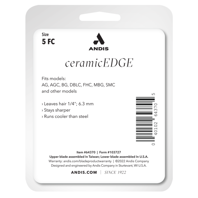 Střihací hlavice ANDIS 64370 Ultra Edge - #5 / 6,3mm