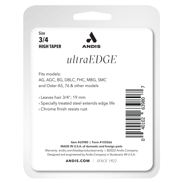 Střihací hlavice ANDIS 63980 Ultra Edge HT - 19 mm