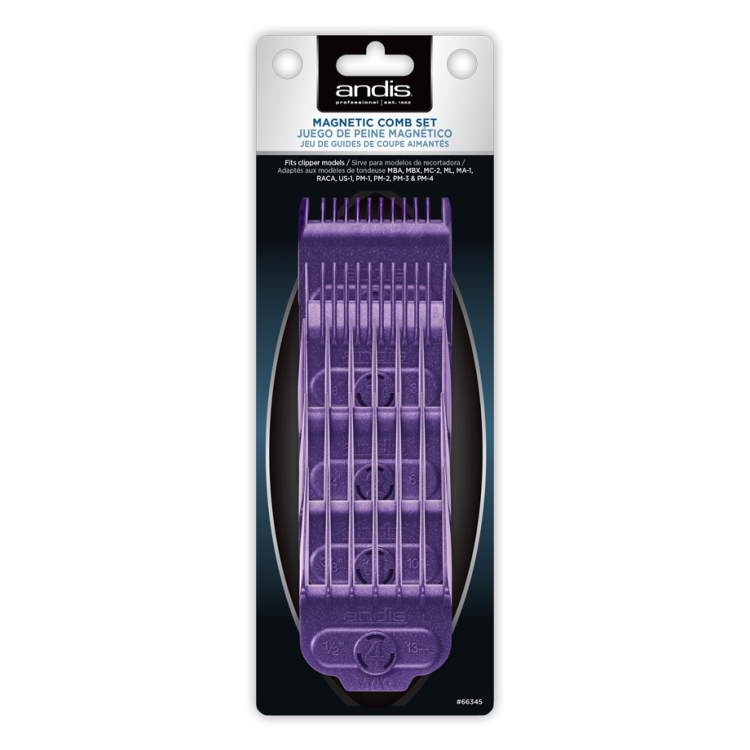 Přídavné hřebeny magnetické ANDIS 66345 Large - Set 5 ks