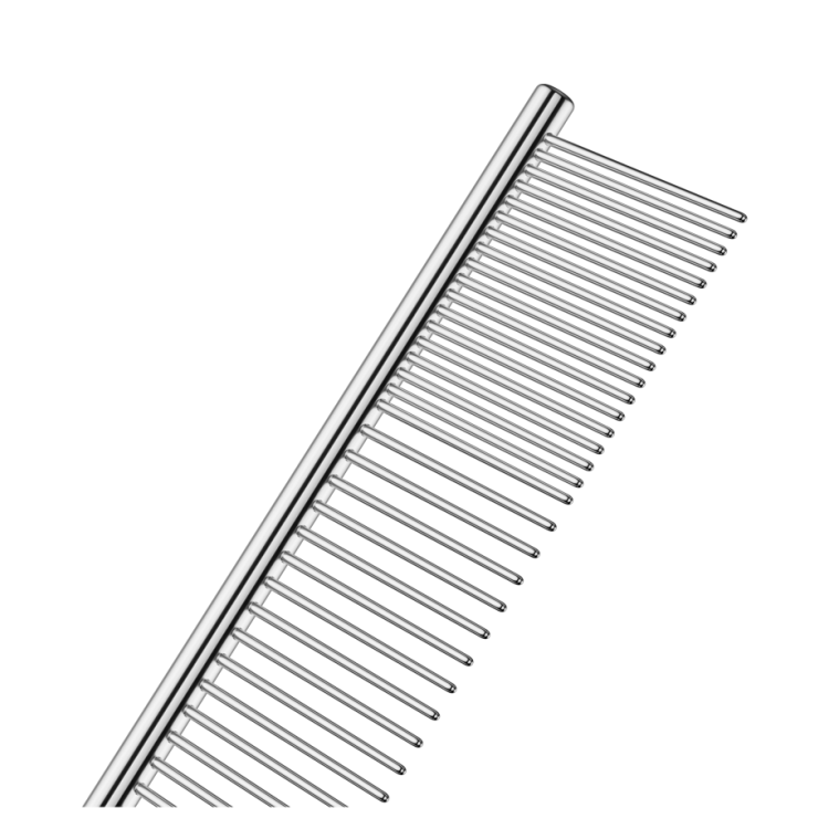 Kovový hřeben ANDIS 68545 na srst - jednostranný - 25 cm