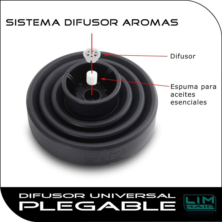 Univerzální difuzor LIM Hair Universal - black