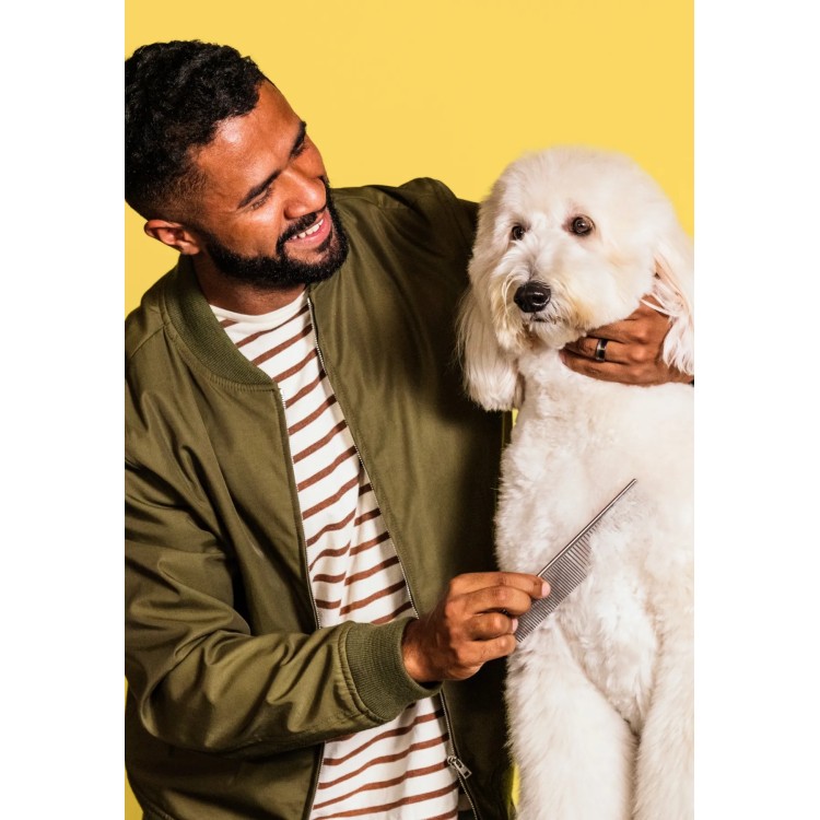 Kovový hřeben ANDIS 68545 na srst - jednostranný - 25 cm