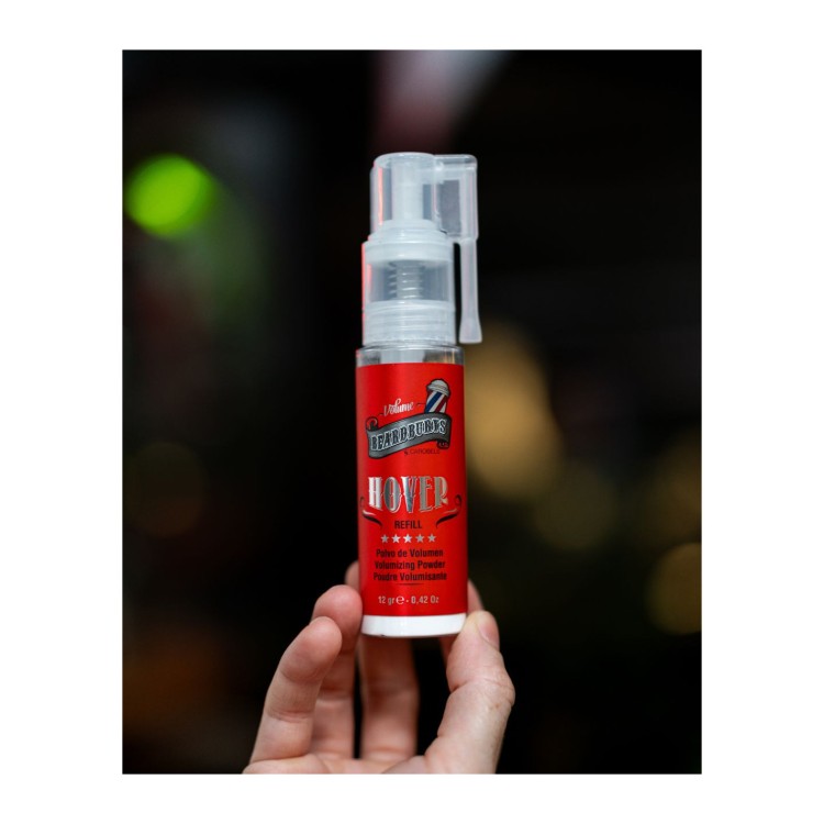 Fixační pudr na vlasy BEARDBURYS Volumizing Powder Náhradní náplň pro rozprašovač