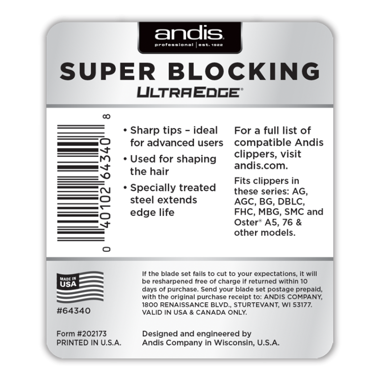 Střihací hlavice ANDIS 64340 Ultra Edge