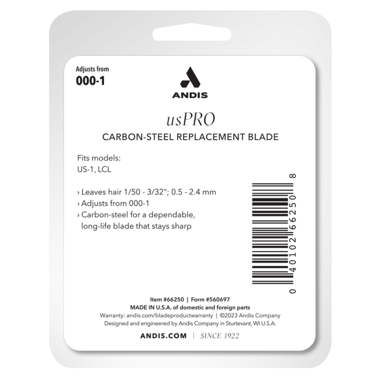 Střihací hlavice ANDIS 66250 0,5 - 2,4 mm