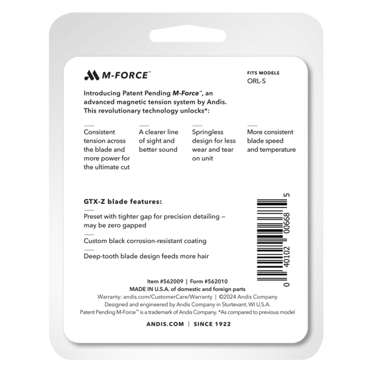 Střihací hlavice ANDIS 562009 GTX-Z Blade