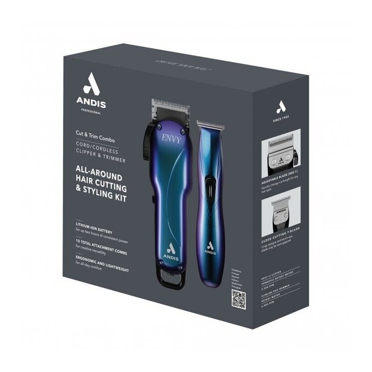 ANDIS 561563 ENVY Galaxy Combo - LCL Cordless