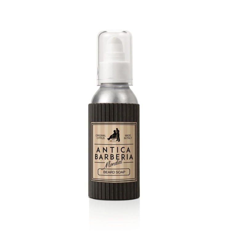 Mýdlo na vousy MONDIAL Beard Soap Original Citrus 100 ml - ANTICA BARBERIA
