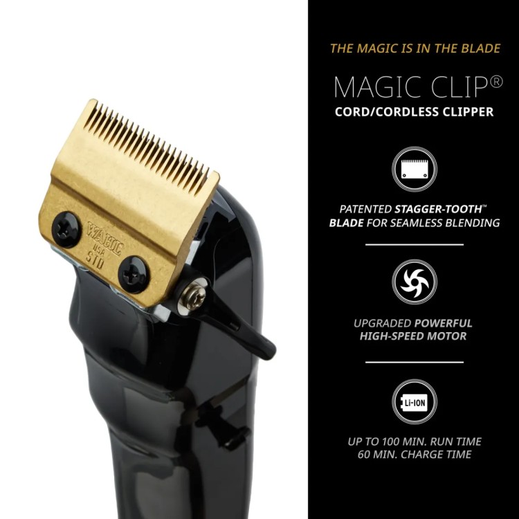 WAHL 3026434 Magic Clip Cordless BLACK