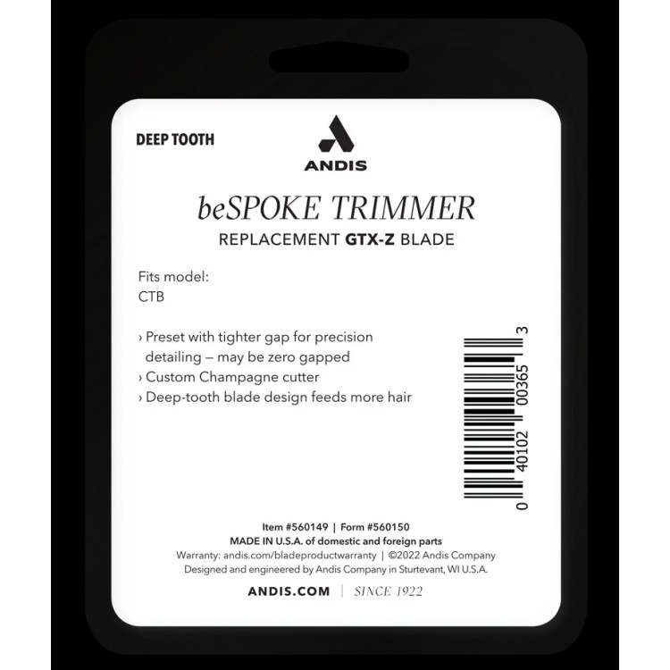 Střihací hlavice ANDIS 560149 beSPOKE GTX-Z