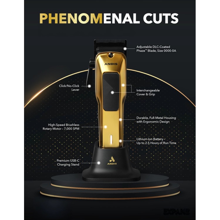 ANDIS 561568 Envy II - Premier Edition