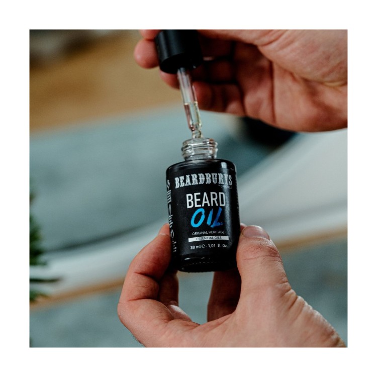 Olej na vousy BEARDBURYS 0412770 Original Heritage - 30 ml.