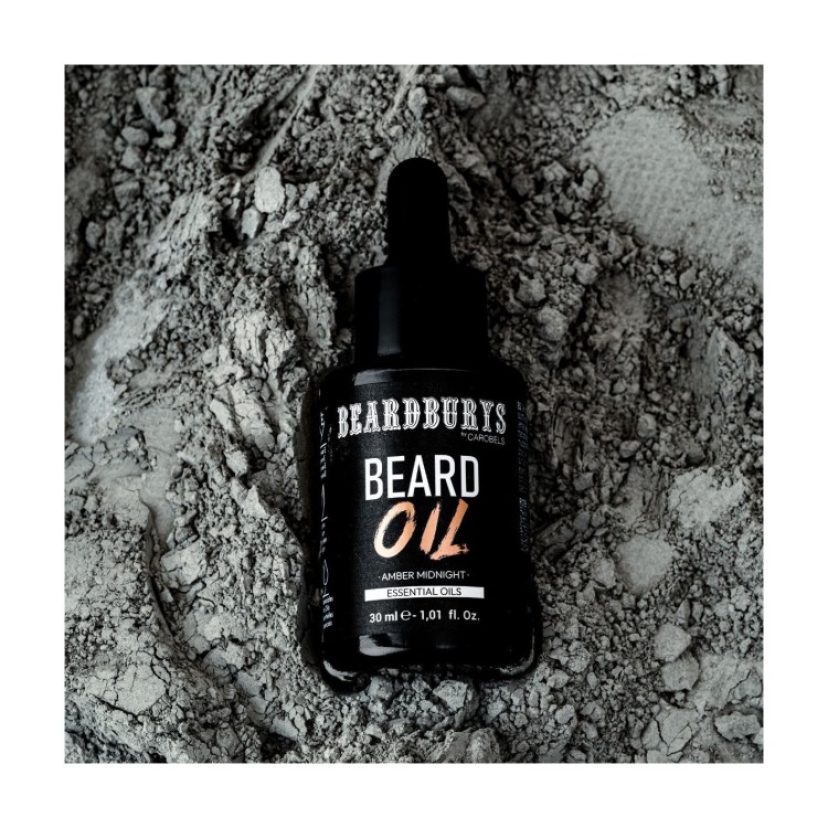 Olej na vousy BEARDBURYS 0412765 Amber Midnight - 30 ml.