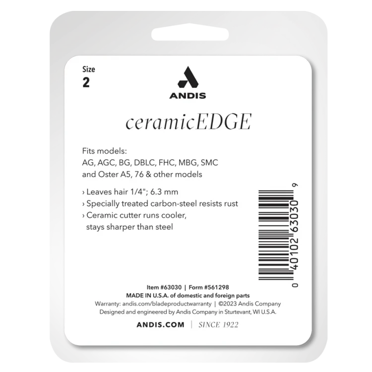 Střihací hlavice ANDIS 63030 Ceramic Edge - #5CE / 6,3 mm