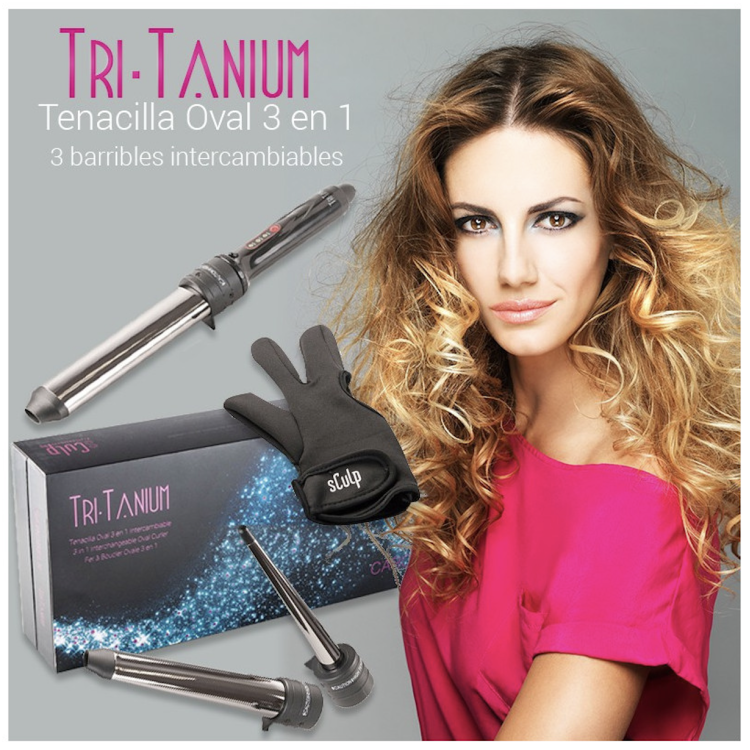 Kulma SCULPBY TriTanium - 3in1