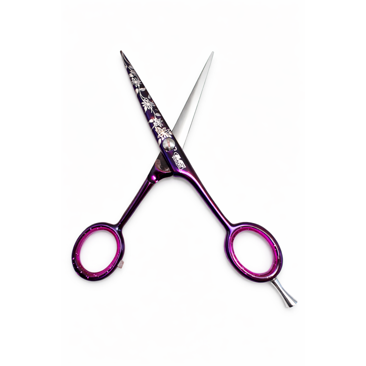 Kadeřnické nůžky HMS 8200 - 5,5" Floral
