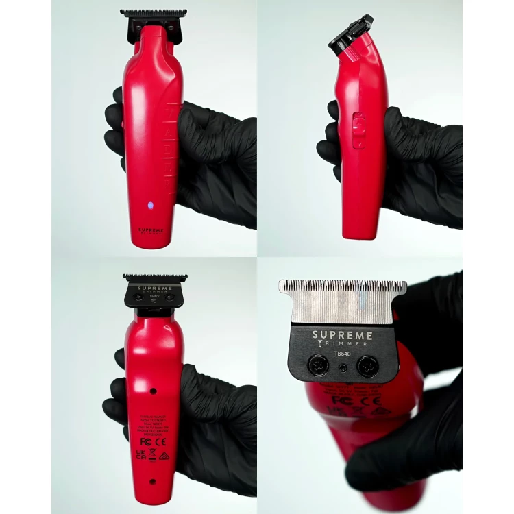 Střihací strojek SUPREME TRIM VADER ST3778 - red