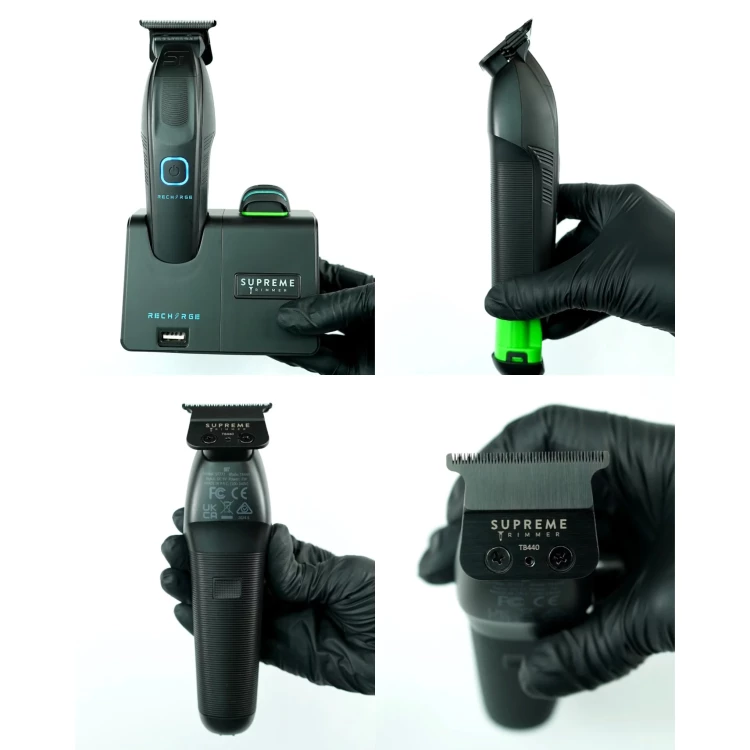 Střihací strojek STpro RECHARGE Trim ST777 - black
