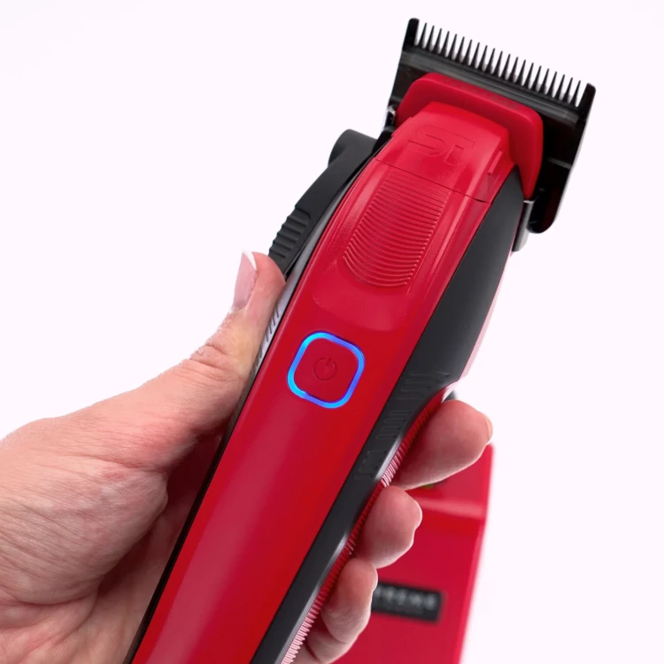 Střihací strojek STpro RECHARGE - red