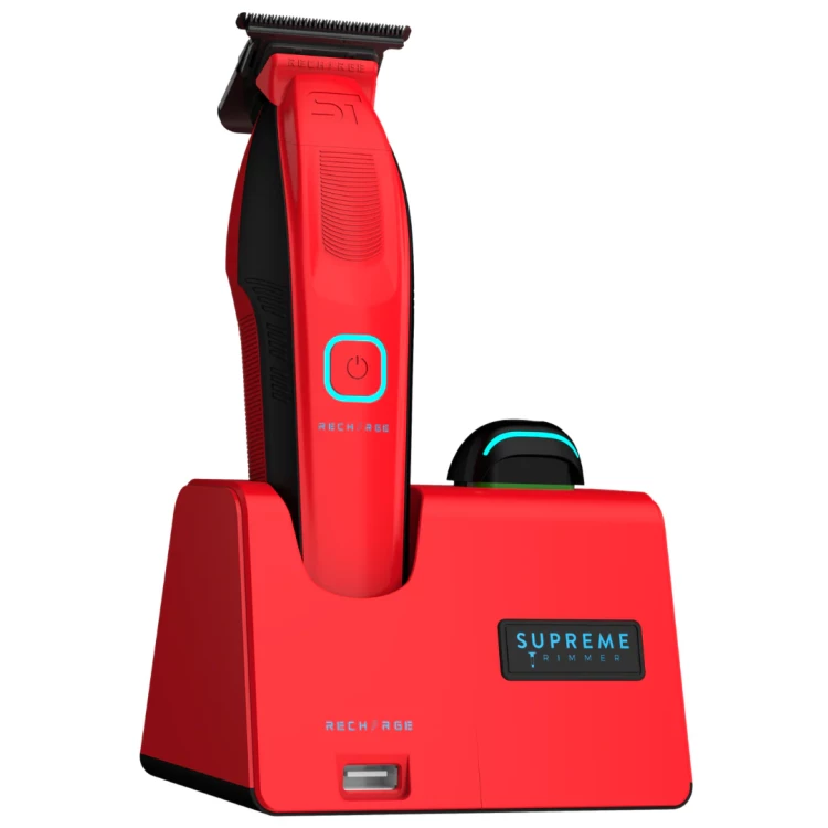 Střihací strojek STpro RECHARGE Trim - red