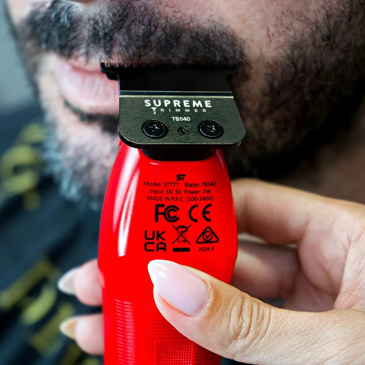Střihací strojek STpro RECHARGE Trim - red