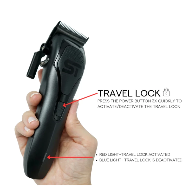 Střihací strojek STpro DARKSTAR 72 - black