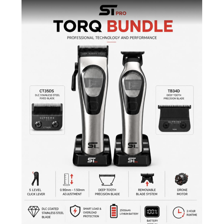 Střihací souprava STpro TORQ™ Kit - Elite Set