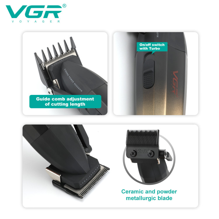 Střihací strojek VGR VOYAGER V-003C Salon Series