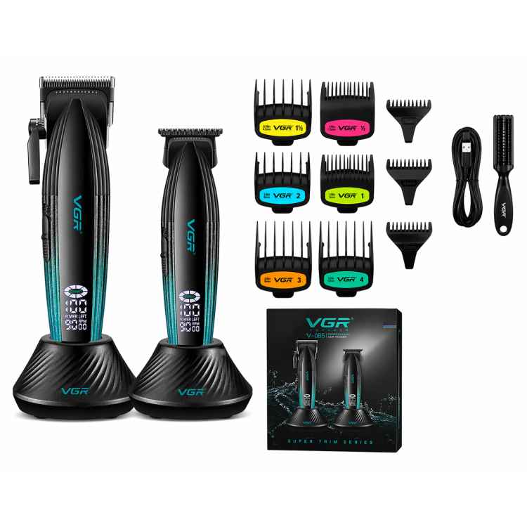 Střihací souprava VGR VOYAGER V-889S2 Barber Combo 2in1